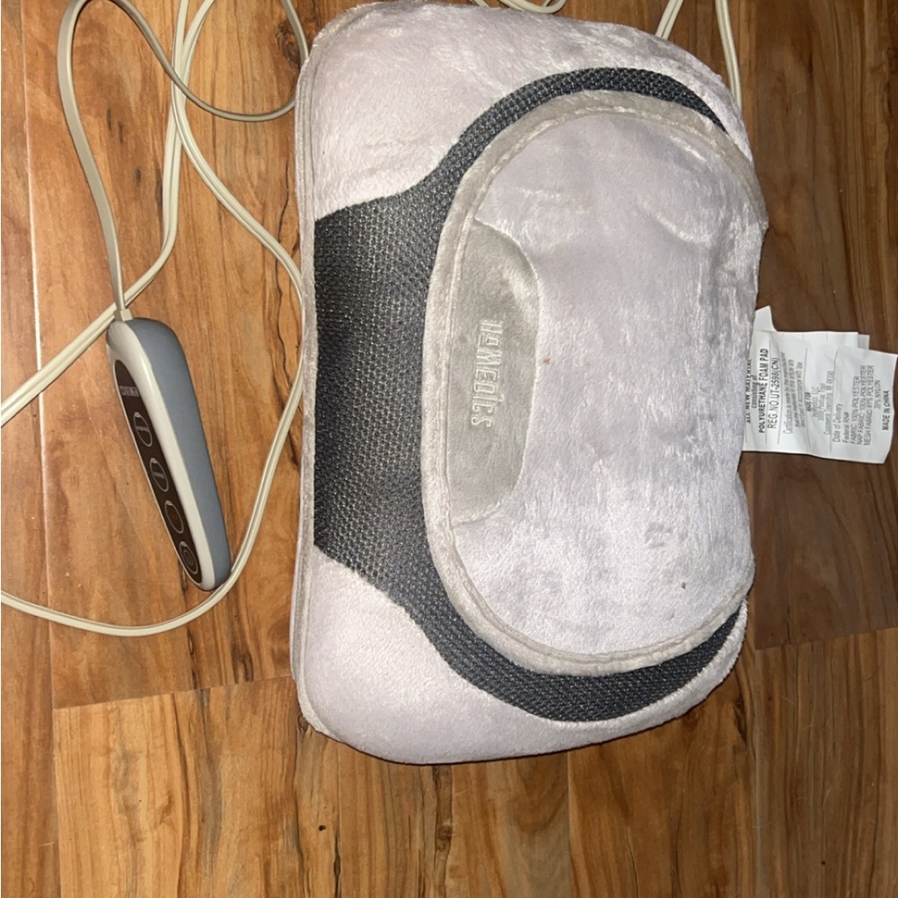 Homedics ShiatsuPlus Gray Massage Cushion